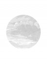 KEK Amsterdam Mural Engraved Clouds 1 Circle - S - 1.425m