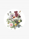 KEK Amsterdam Mural Wild Flowers Circle - S - 1.425m