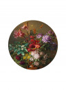 KEK Amsterdam Mural Golden Age Flowers 7 Circle - S - 1.425m