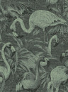 Arte International Wallpaper Flamencos Andinos - Almond Green