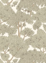Josephine Munsey Wallpaper Stockend Woods - Cotswold White/ Maitland Green