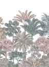 Rebel Walls Papier peint panoramique Tropical Bellewood - Bubblegum