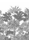 Rebel Walls Papier peint panoramique Tropical Bellewood - Graphite