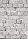 Rebel Walls Wallpaper Bricks - Ash