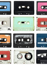 Rebel Walls Tapete Casette Tape - Piccadilly Circus