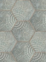 Rebel Walls Carta da parati Hexagon Tiles - Jade