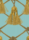 Rebel Walls Wallpaper Tassels - Soft Turquoise