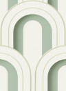 Rebel Walls Wallpaper Arch Deco Bijou - Soft Green