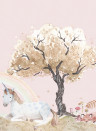 Rebel Walls Mural Unicorn Dream - Bubblegum