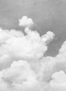 Rebel Walls Carta da parati panoramica Cuddle Clouds - Graphite