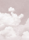 Rebel Walls Carta da parati panoramica Cuddle Clouds - Pink
