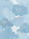 Rebel Walls Wallpaper Happy Clouds - Sky