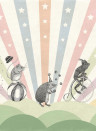 Rebel Walls Mural Circus - Pastel
