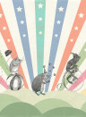 Rebel Walls Mural Circus - Rainbow
