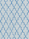 Designers Guild Wallpaper Pergola Trellis - Cobalt