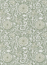 Designers Guild Wallpaper Shaqui - Vintage Green