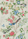 Sanderson Wallpaper Chinoiserie Hall - Linen/ Chintz