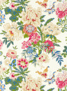 Sanderson Tapete Emperor Peony - Lotus Pink