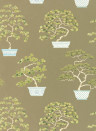 Sanderson Wallpaper Penjing - Scallion Green