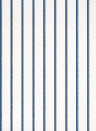 Thibaut Wallpaper Notch Stripe - Navy and White