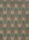 Thibaut Wallpaper Stockholm Chevron - Navy and Red