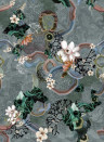 Christian Lacroix Papier peint Algae Bloom - Graphite