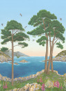 Osborne & Little Papier peint panoramique Coastline - Azure