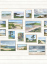 Osborne & Little Mural Seascape - Ivory
