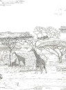 Isidore Leroy Mural Vallee du Rift Grisaille - Panel B