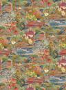 Osborne & Little Wallpaper Trebah - Terracotta