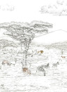 Isidore Leroy Mural Vallee du Rift Naturel - Panel C