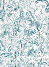 Jean Paul Gaultier Tapete Kenya - Bleu