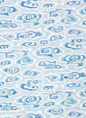 Thibaut Wallpaper Clear Clouds - Blue