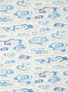 Thibaut Tapete Clear Clouds - Beige and Blue