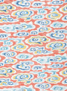 Thibaut Wallpaper Clear Clouds - Coral