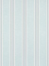 Thibaut Wallpaper Canvas Stripe - Spa Blue