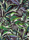Arte International Tapete Flor Imaginaria - Malachite Sunbird