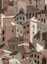 Arte International Wallpaper Citta di Castello - Sepia