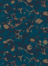 Harlequin Tapete Marble - Azurite/ Copper/ Japanese Ink