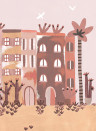 Isidore Leroy Mural Marrakech Poudre - Panel B