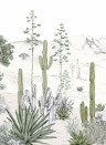 Isidore Leroy Carta da parati panoramica Succulentes Naturel - Panel B