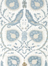 Thibaut Wallpaper Lewis - Spa Blue