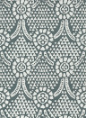 Thibaut Wallpaper Chamomile - Grey