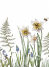 Rebel Walls Wandbild Bumblebee - White