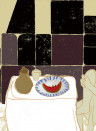 Élitis Papier peint panoramique Le Dejeuner - Panel 3