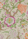Manuel Canovas Papier peint Brahmane - Pivoine