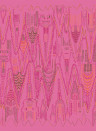 Rebel Walls Mural Manhattan - Hot Pink