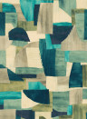 Essentials Papier peint Urban - Turquoise