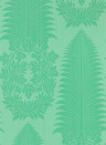 Zoffany Tapete Marsdens Palm Damask - Pale Poisen