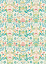 Zoffany Wallpaper Pompadour Print - Multi